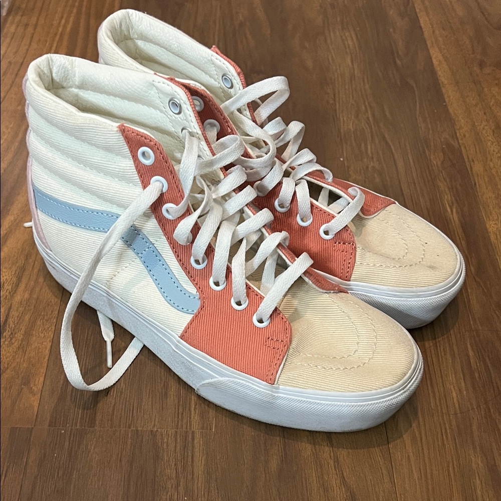 Slight platform High-Top Vans